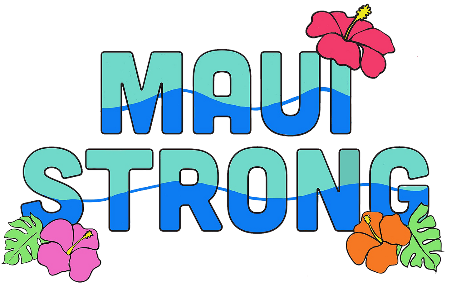 Sticker - Maui Strong