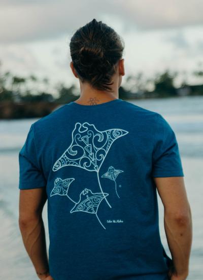 T-Shirt - Manta Ray Design Short-Sleeve Unisex T-Shirt