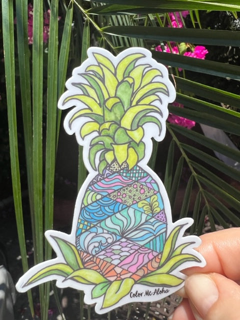 Sticker - CMA Pineapple