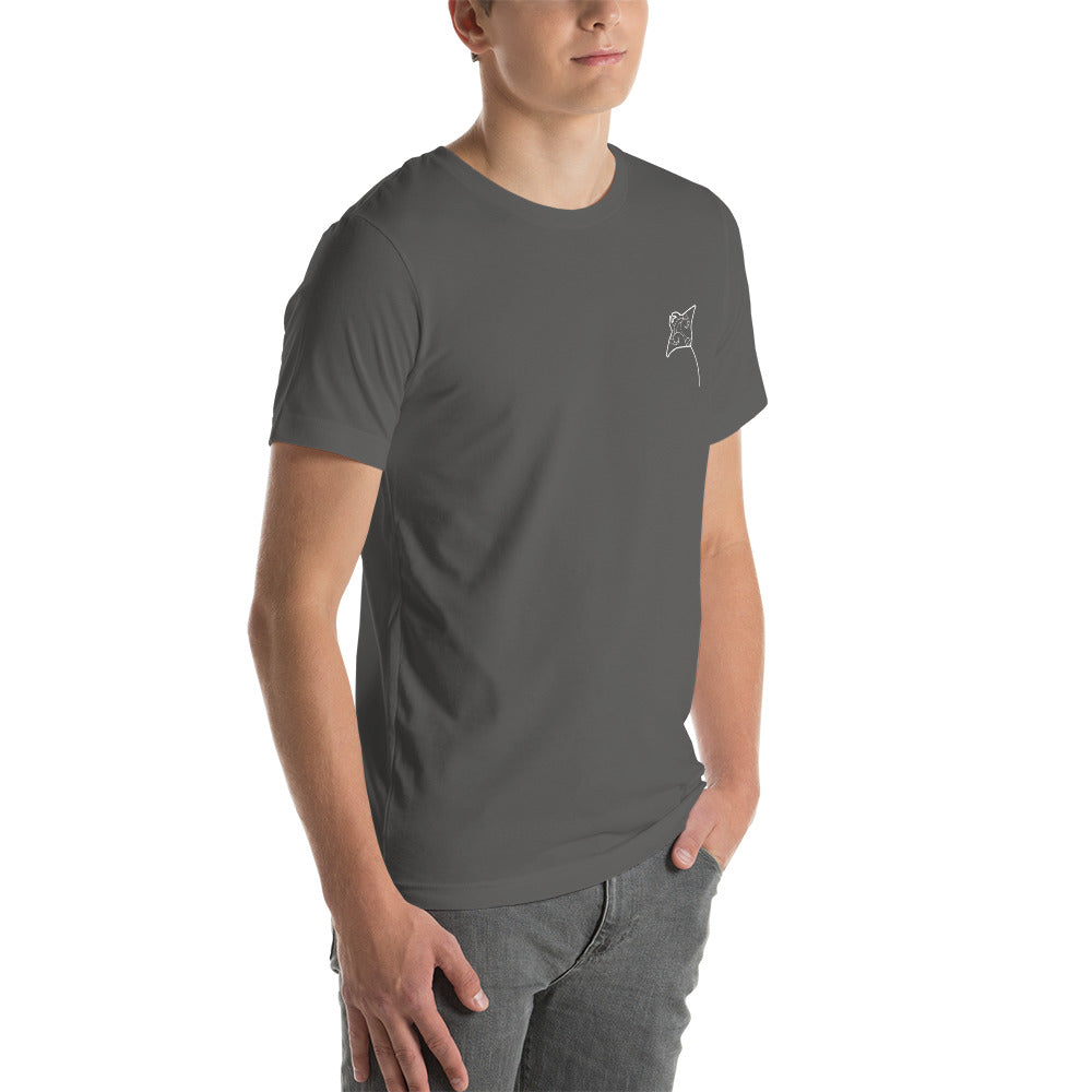 T-Shirt - Manta Ray Design Short-Sleeve Unisex T-Shirt