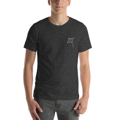 T-Shirt - Manta Ray Design Short-Sleeve Unisex T-Shirt