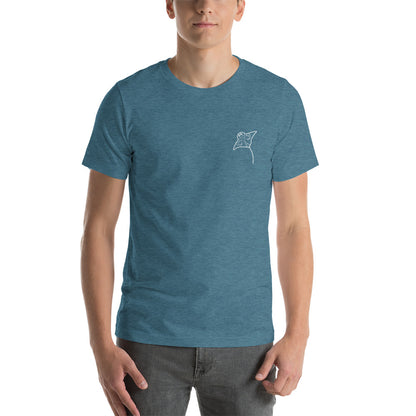 T-Shirt - Manta Ray Design Short-Sleeve Unisex T-Shirt