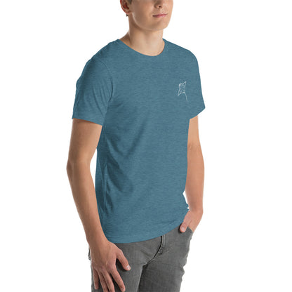 T-Shirt - Manta Ray Design Short-Sleeve Unisex T-Shirt