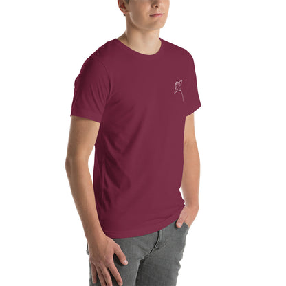 T-Shirt - Manta Ray Design Short-Sleeve Unisex T-Shirt