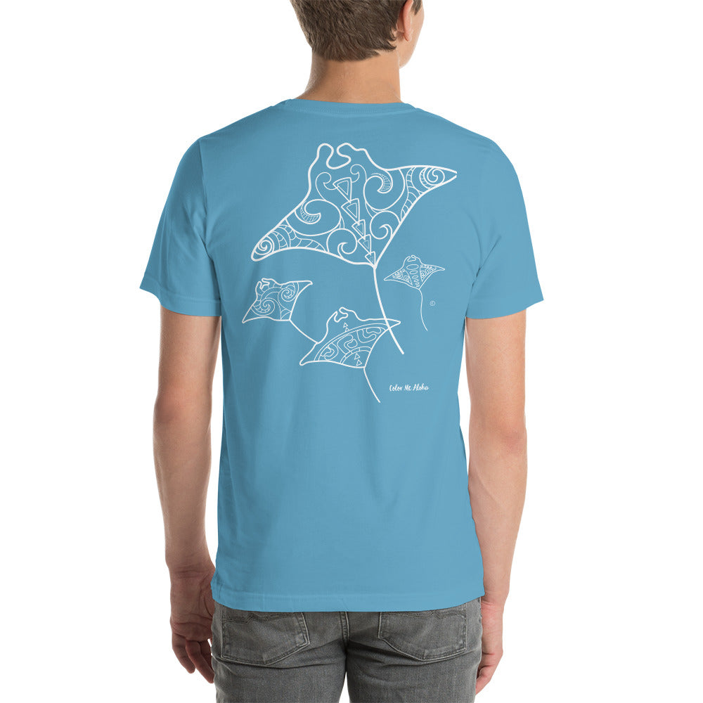 T-Shirt - Manta Ray Design Short-Sleeve Unisex T-Shirt