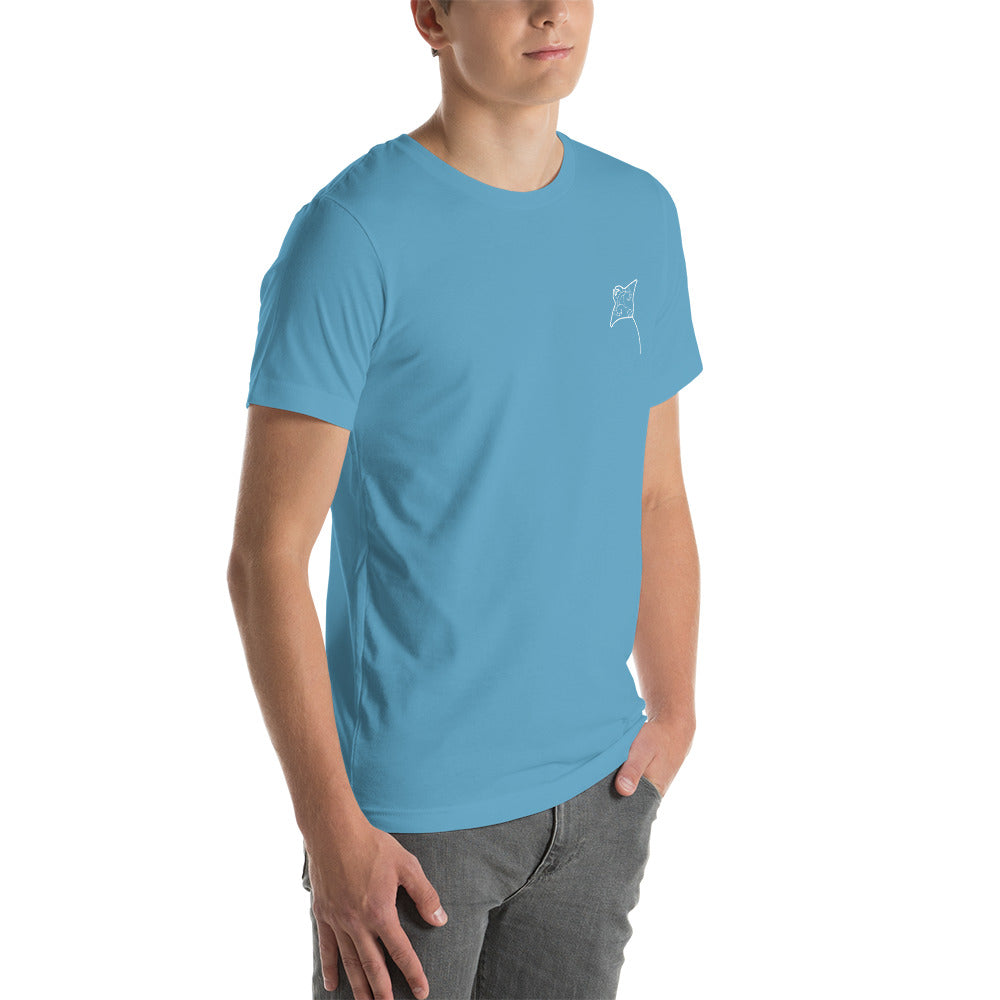 T-Shirt - Manta Ray Design Short-Sleeve Unisex T-Shirt