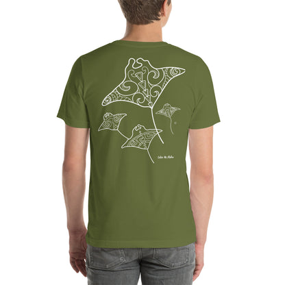 T-Shirt - Manta Ray Design Short-Sleeve Unisex T-Shirt