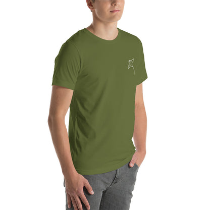 T-Shirt - Manta Ray Design Short-Sleeve Unisex T-Shirt